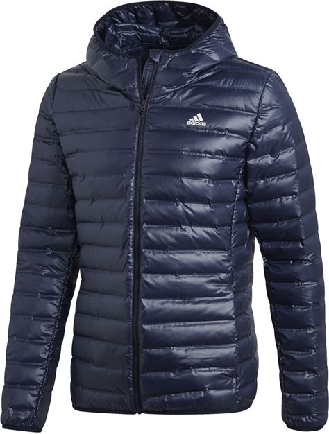 adidas kapuzenjacke varilite hybrid down jacket schwarz/weiß|Adidas Varilite Down Hooded Jacket Men .